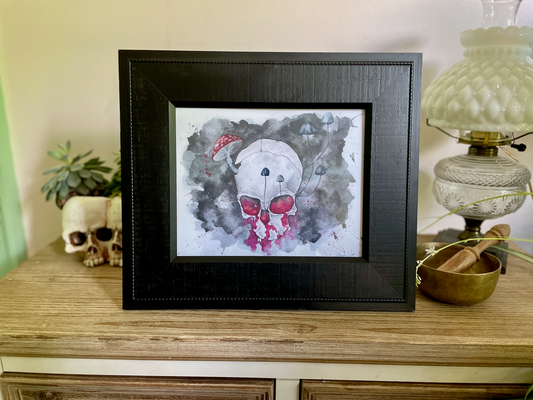 Skull artwork by J. Brooke Wade