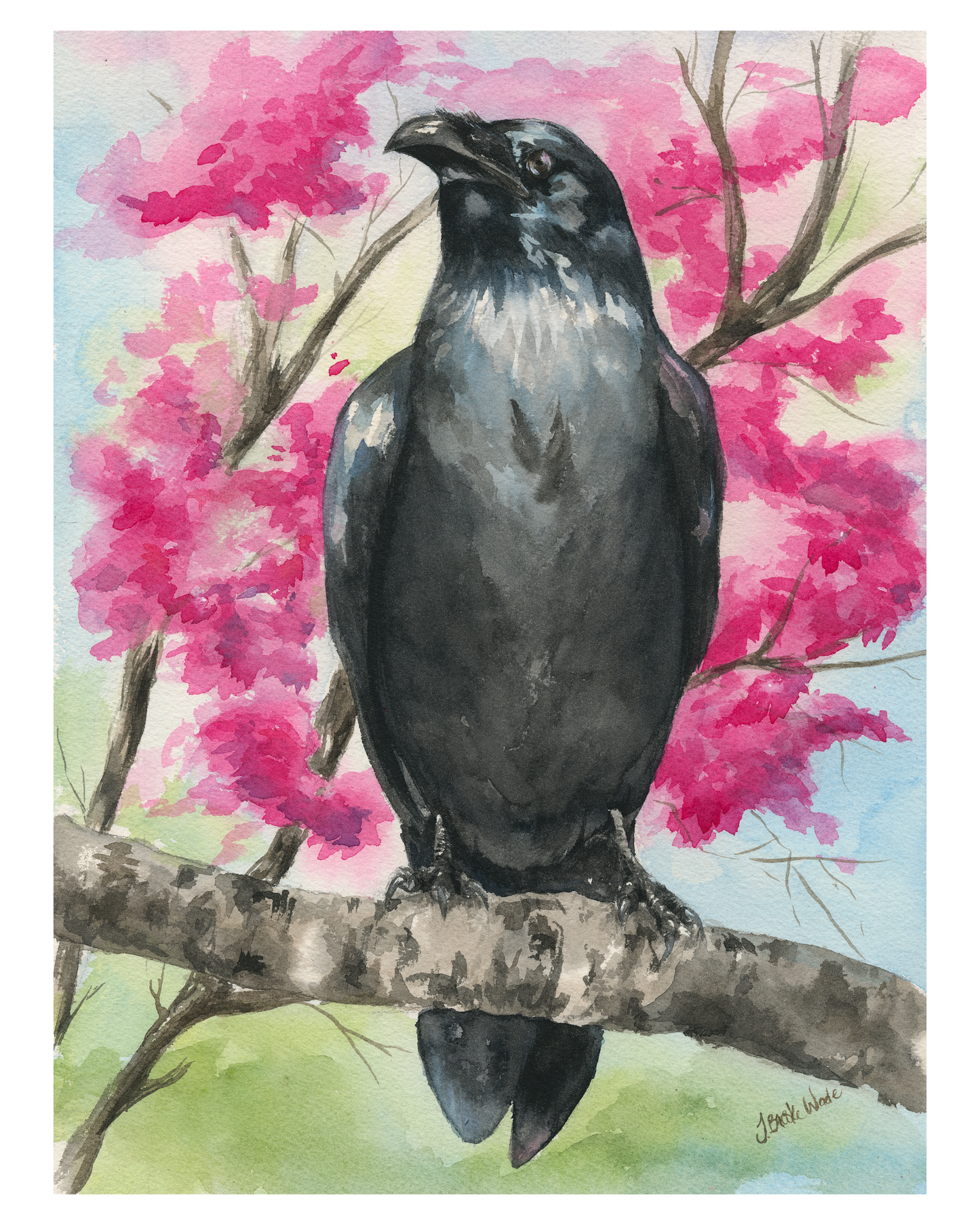 Sentinel Among Blossoms