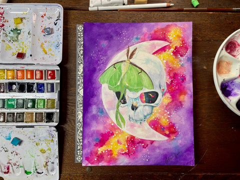 Explore what watercolor paint is made of with artist J. Brooke Wade