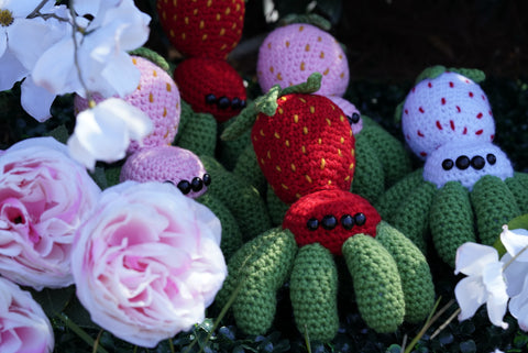 Strawberry Spider - Crochet PDF